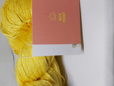 Anamika - structured mulberry silk Yellow