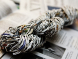 Newspaper Yarn- Zeitungsgarn